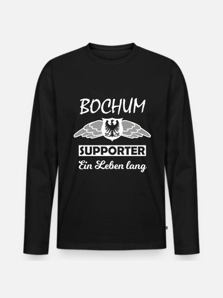 The Ruhrpott - Men's Premium Organic Long Sleeve Shirt - black