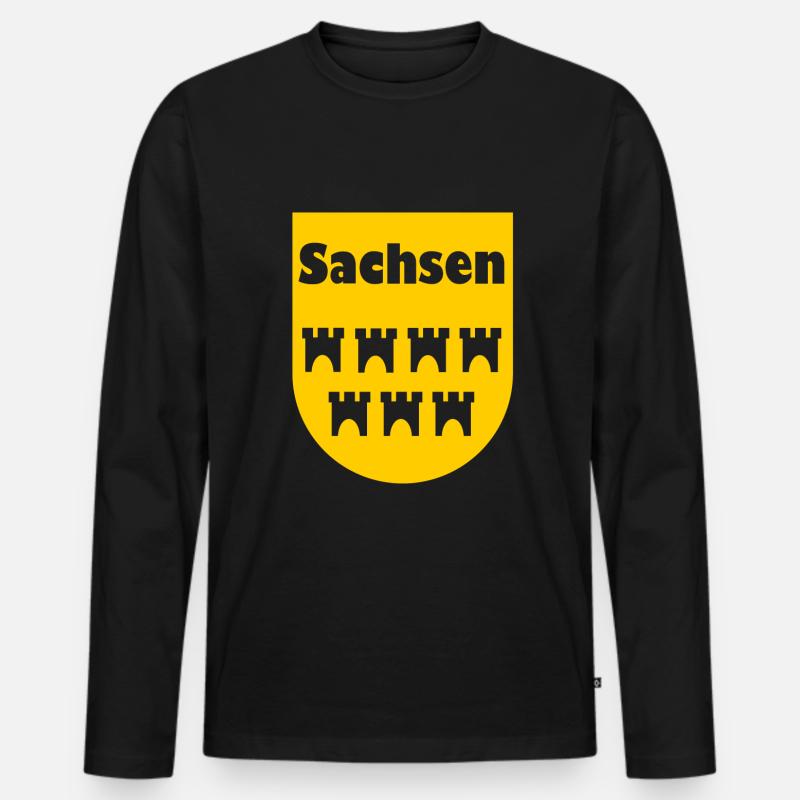 Transylvanien - Männer Premium Bio Langarmshirt - Schwarz