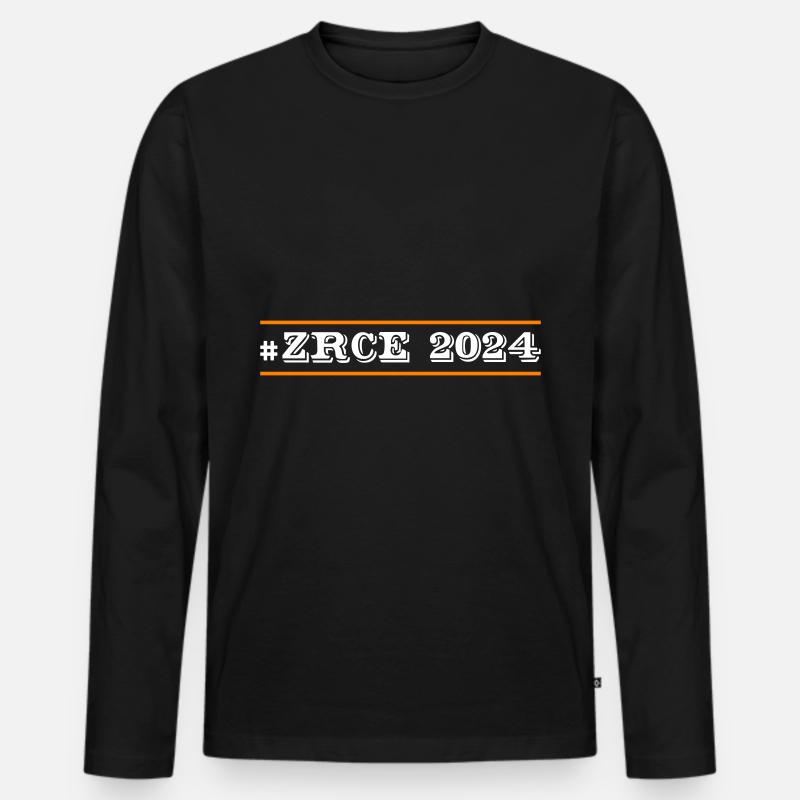 Zrce 2024 - Männer Premium Bio Langarmshirt - Schwarz