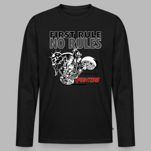 No Rules - Männer Premium Bio Langarmshirt