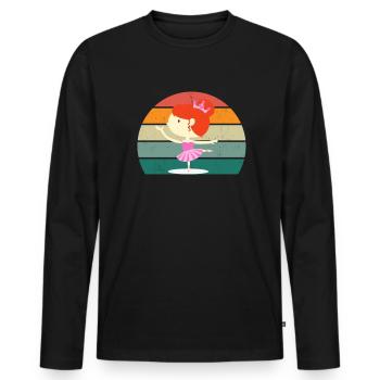 dancer dancer dance move movement couple dance - Men's Premium Organic Long Sleeve Shirt - black - Front - Nico (187cm)