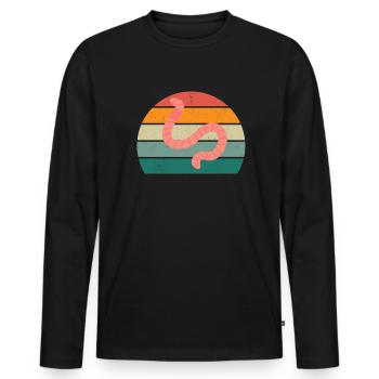 Insekt Krabbeln Fliegen Flügel Ameisen Insekten - Männer Premium Bio Langarmshirt - Schwarz - Vorne - Nico (187cm)