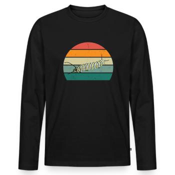 Insekt Krabbeln Fliegen Flügel Ameisen Insekten - Männer Premium Bio Langarmshirt - Schwarz - Vorne - Nico (187cm)