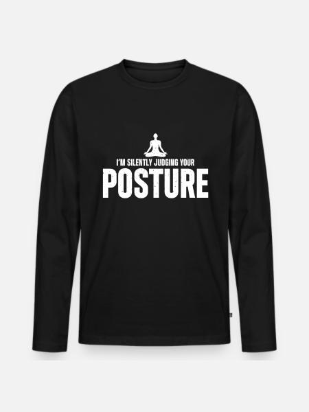 Massage Therapist - Men's Premium Organic Long Sleeve Shirt - black