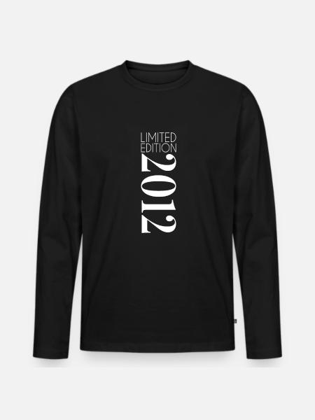Limited Edition 2012 - Men's Premium Organic Long Sleeve Shirt - black
