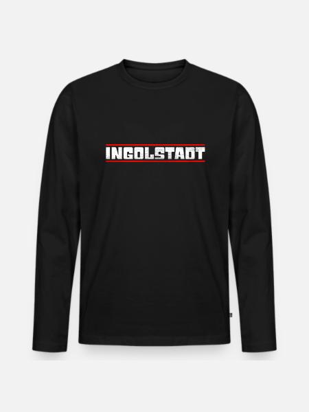 Ingolstadt - Men's Premium Organic Long Sleeve Shirt - black