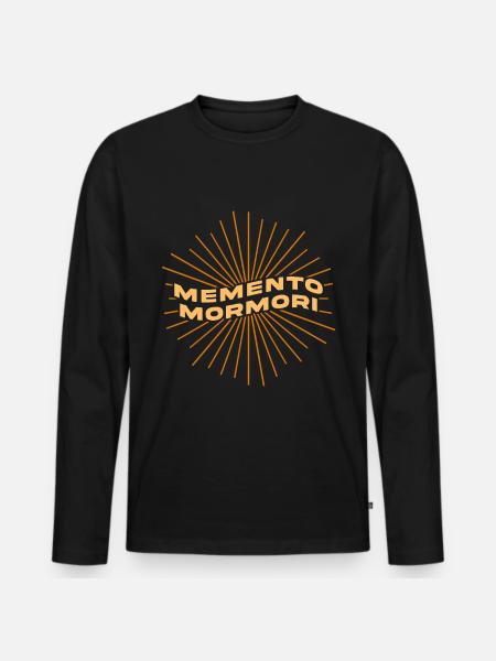 Mormon LDS Missionary - Men's Premium Organic Long Sleeve Shirt - black