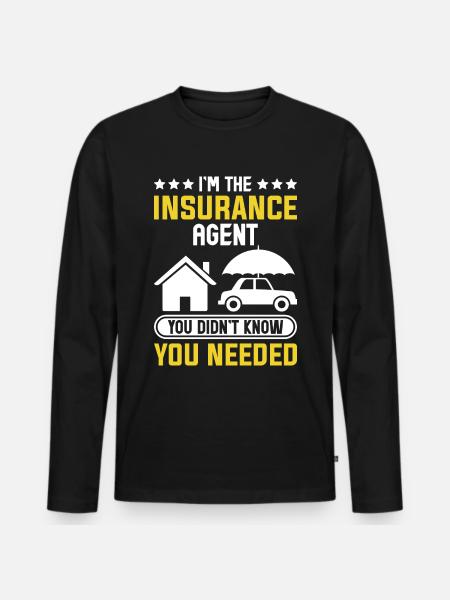 Weird broker - Men's Premium Organic Long Sleeve Shirt - black