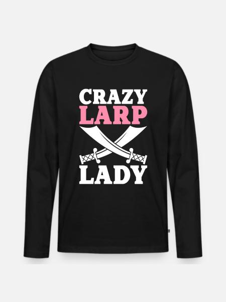 Live-Action-Rollenspiele - Männer Premium Bio Langarmshirt - Schwarz
