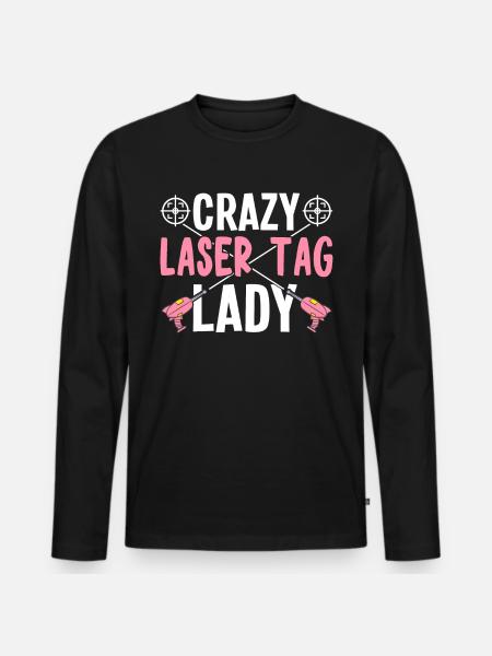 Player - Men's Premium Organic Long Sleeve Shirt - black