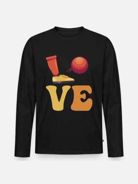 Kickball Team Coach Coach - Men's Premium Organic Long Sleeve Shirt - black