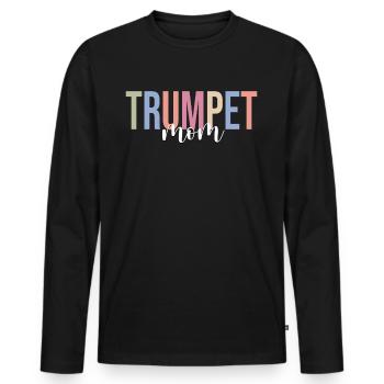 Trumpeter Band Trumpeter Marching Band - Men's Premium Organic Long Sleeve Shirt - black - Front - Nico (187cm)