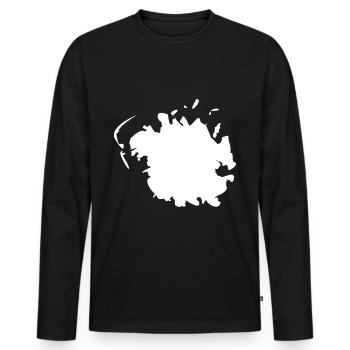 Mikronesien Landkarte Flagge - Männer Premium Bio Langarmshirt - Schwarz - Vorne - Nico (187cm)