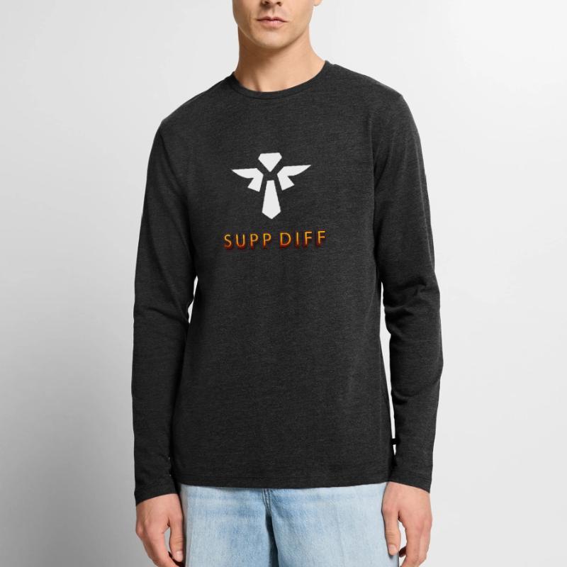 supp diff Tilter tilted gaming Männer Premium Bio Langarmshirt