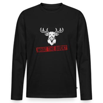 Taxidermie Und Taxidermie Profi - T-shirt manches longues Premium bio Homme - noir - Devant - Nico (187cm)