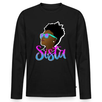 Class Of 2034 Pre-K Graduate Preschool Girl - Men's Premium Organic Long Sleeve Shirt - black - Front - Nico (187cm)