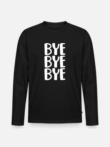 Nsync Bye Boy Band Boy Band Boy Band 90s Gift - Men's Premium Organic Long Sleeve Shirt - black