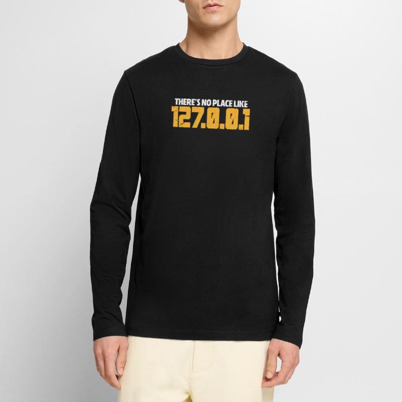 Programmierer Code Informatik Coder Geschenk Männer Premium Bio Langarmshirt