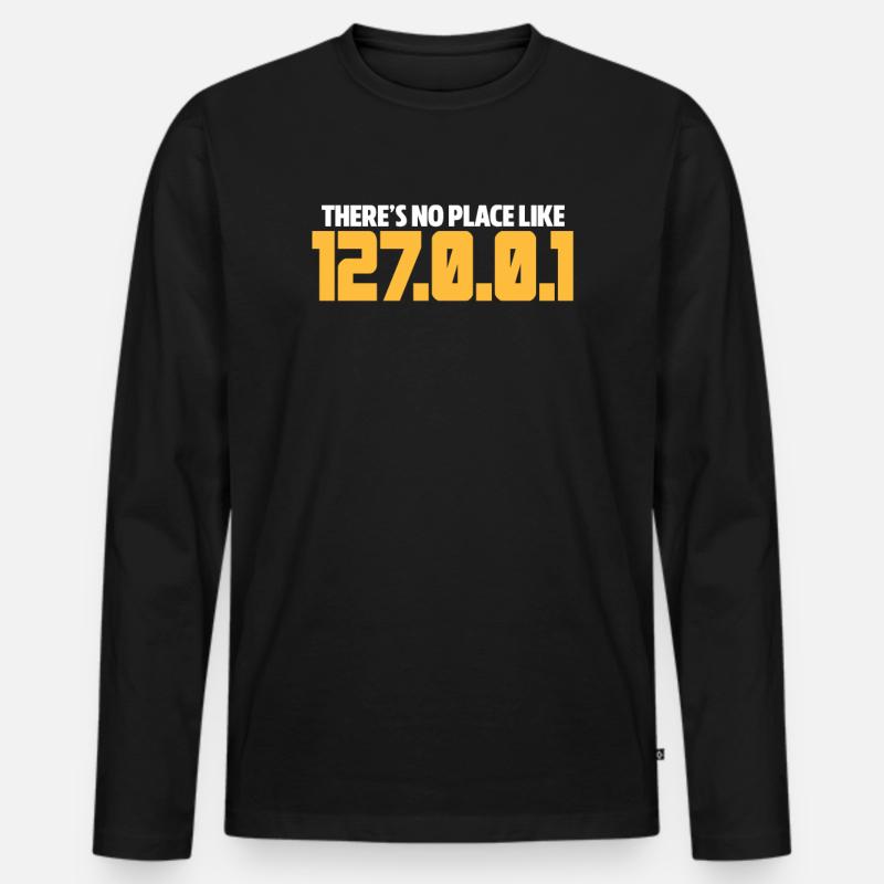 Programmierer - Männer Premium Bio Langarmshirt - Schwarz