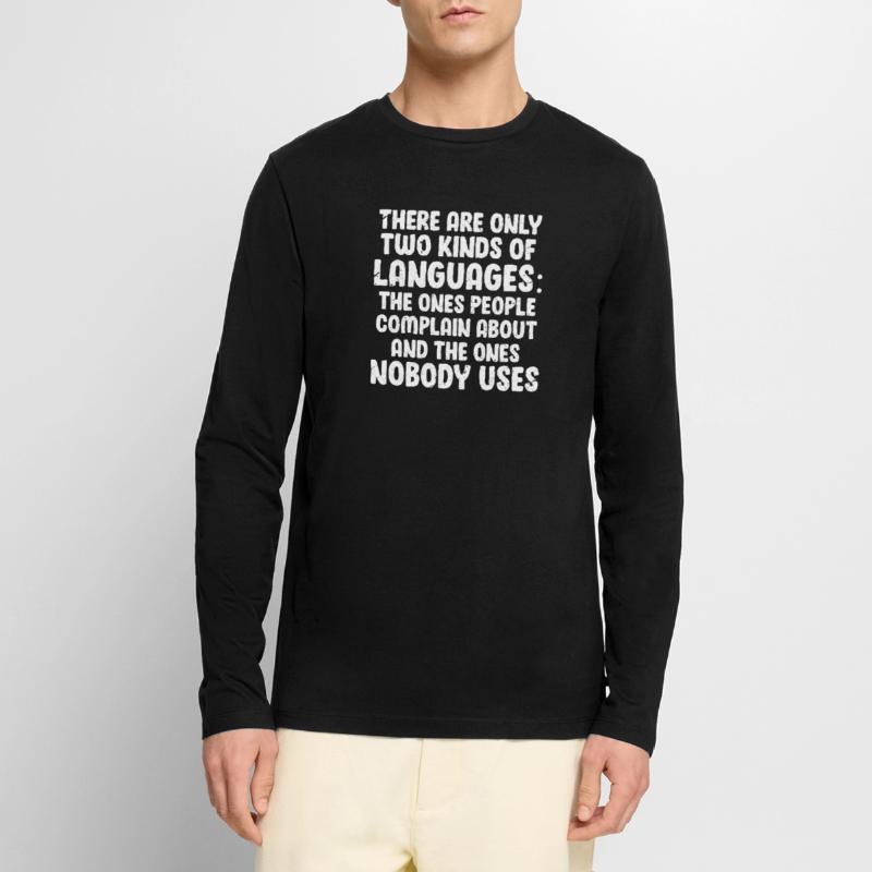 Programmierer Code Informatik Coder Programmieren Männer Premium Bio Langarmshirt