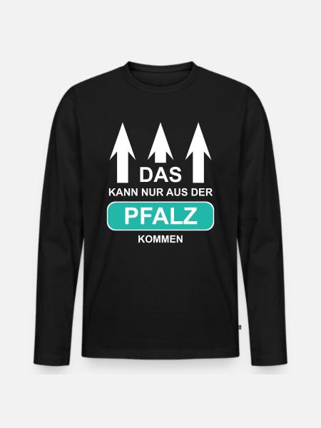 Palatinate Palatinate Child Palatinate - Men's Premium Organic Long Sleeve Shirt - black