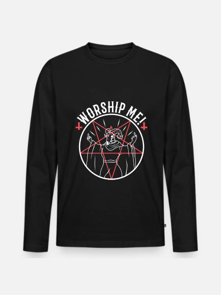 Adorez-moi - T-shirt manches longues Premium bio Homme - noir