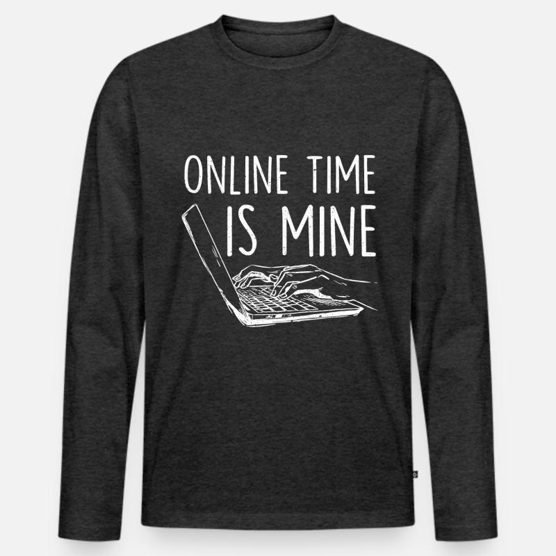 Programmierer Coder Software Entwickler Männer Premium Bio Langarmshirt