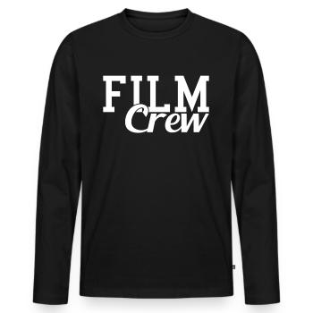 Actor Film Director Television - Men's Premium Organic Long Sleeve Shirt - black - Front - Nico (187cm)