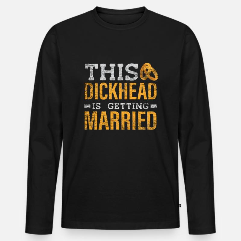 Junggesellenabschied - Männer Premium Bio Langarmshirt - Schwarz