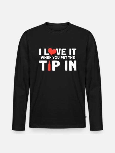 Bartender Gift Mixologist Saying Bar - Men's Premium Organic Long Sleeve Shirt - black