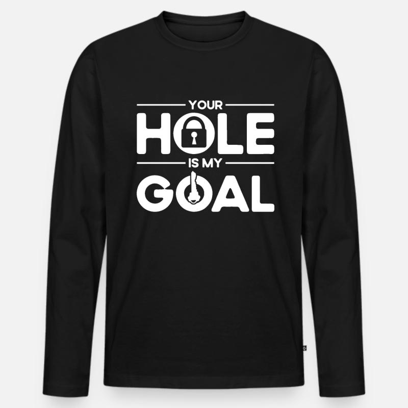 Locksmith Lock Picking Employee Locksmith - Men's Premium Organic Long Sleeve Shirt - black