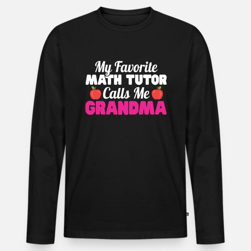 Tutor Geschenk Tutor - Männer Premium Bio Langarmshirt - Schwarz