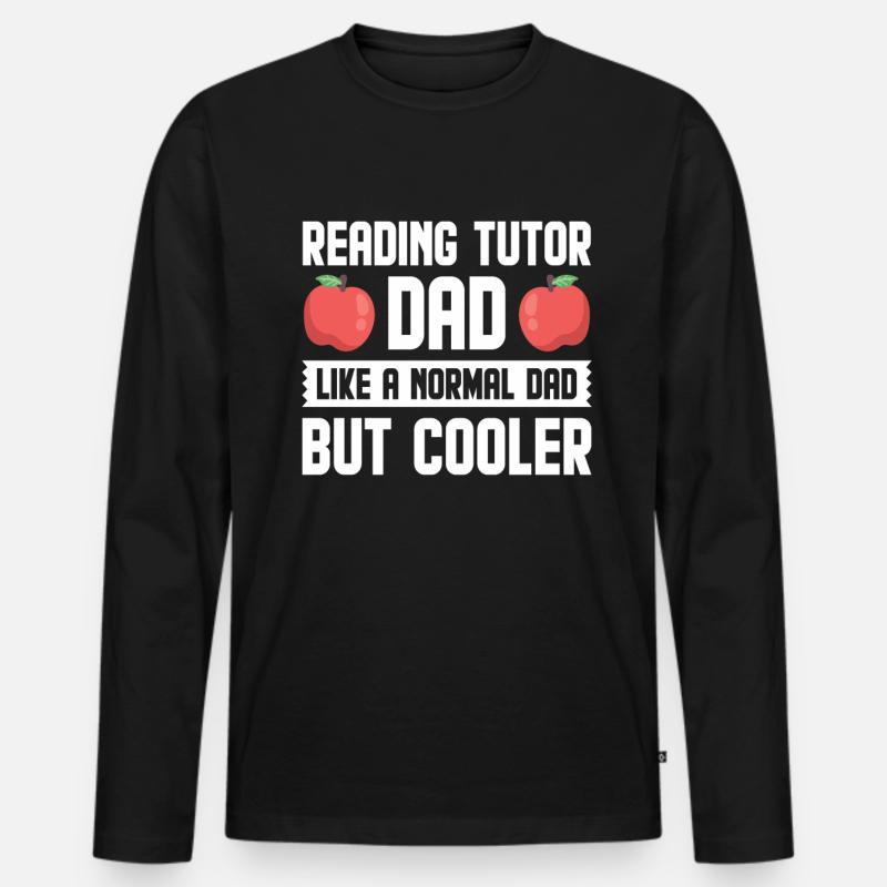 Tutor Geschenk Tutor - Männer Premium Bio Langarmshirt - Schwarz