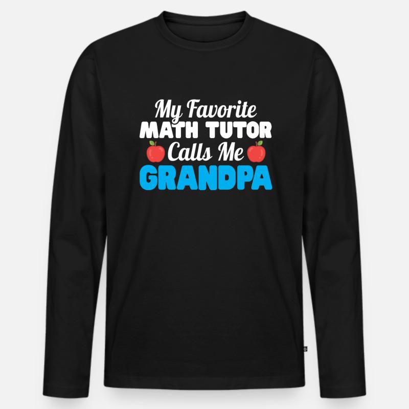 Tutor Geschenk Tutor - Männer Premium Bio Langarmshirt - Schwarz