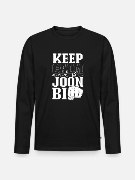 Keep Calm - Tang so Do - Men's Premium Organic Long Sleeve Shirt - black