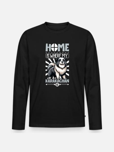Accueil - Karakachan - T-shirt manches longues Premium bio Homme - noir