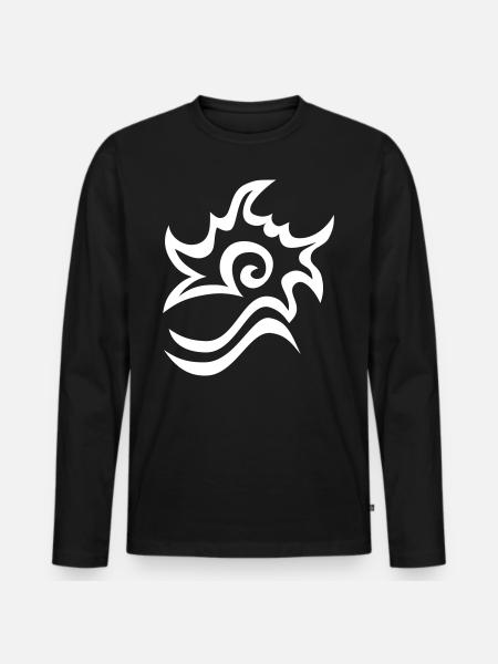 OSTWIND Aufbruch Nach Ora Brandzeichen - Männer Premium Bio Langarmshirt - Schwarz