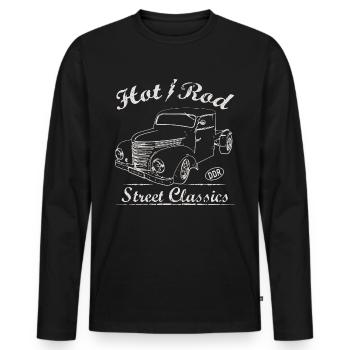 RDA Framo Barkas Hot Rod - IFA Street Classics - T-shirt manches longues Premium bio Homme - noir - Devant - Nico (187cm)