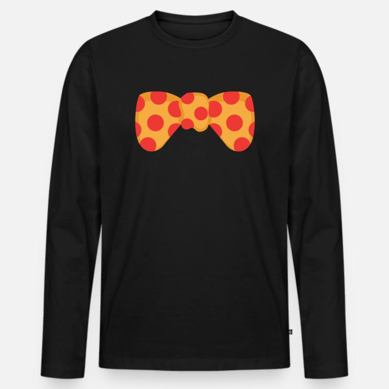 Clown Kostüm Karneval Fasching - Männer Premium Bio Langarmshirt - Schwarz