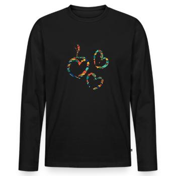 Gymnastics Gymnastics Gymnastics Artistic Gymnastics Gymnast - Men's Premium Organic Long Sleeve Shirt - black - Front - Nico (187cm)