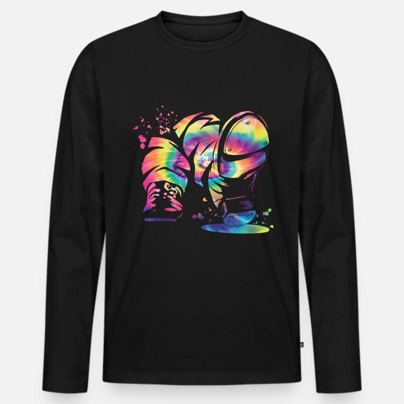 Stepptänzer Stepptanzen Kinder Stepptanz - Männer Premium Bio Langarmshirt - Schwarz