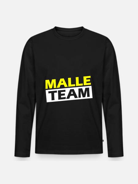 Malle Team Mallorca - T-shirt manches longues Premium bio Homme - noir