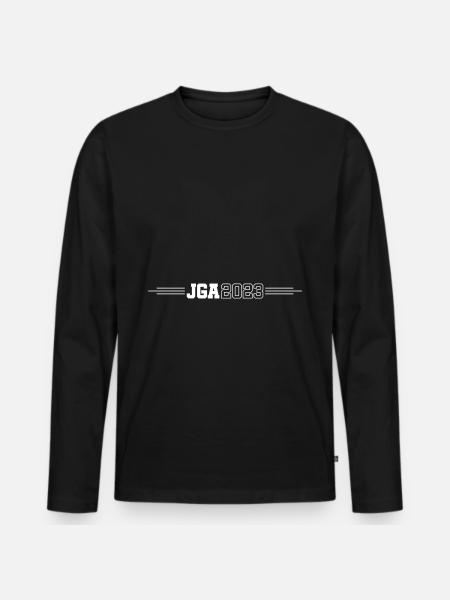 Jga 2023 Junggesellenabschied - Männer Premium Bio Langarmshirt - Schwarz
