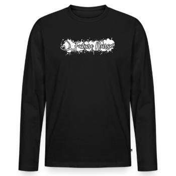 Future Nurse Newborn Nurse - Men's Premium Organic Long Sleeve Shirt - black - Front - Nico (187cm)