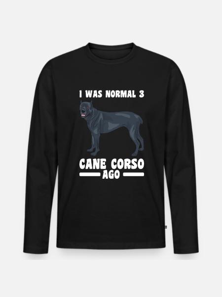 Cane corso - T-shirt manches longues Premium bio Homme - noir