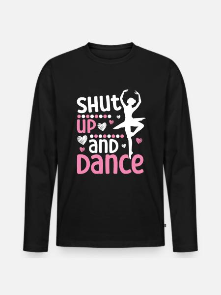 Ballet - Men's Premium Organic Long Sleeve Shirt - black