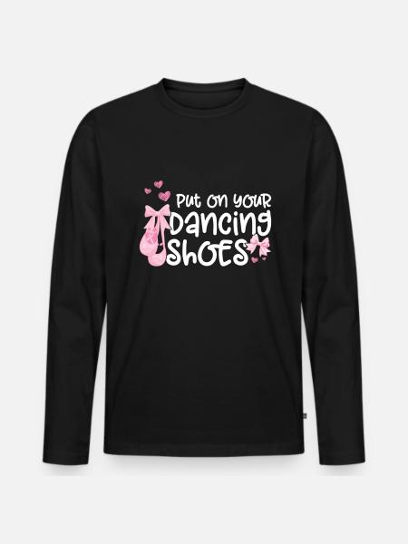 Ballet - Men's Premium Organic Long Sleeve Shirt - black
