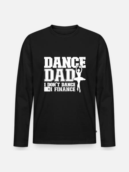 Ballet - Men's Premium Organic Long Sleeve Shirt - black