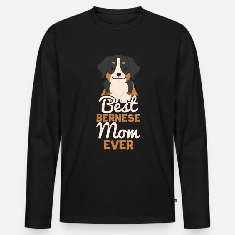Berner - Männer Premium Bio Langarmshirt - Schwarz