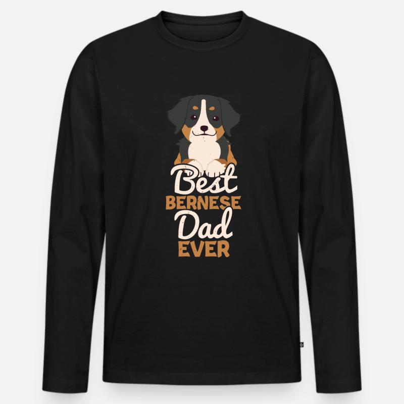 Berner - Männer Premium Bio Langarmshirt - Schwarz